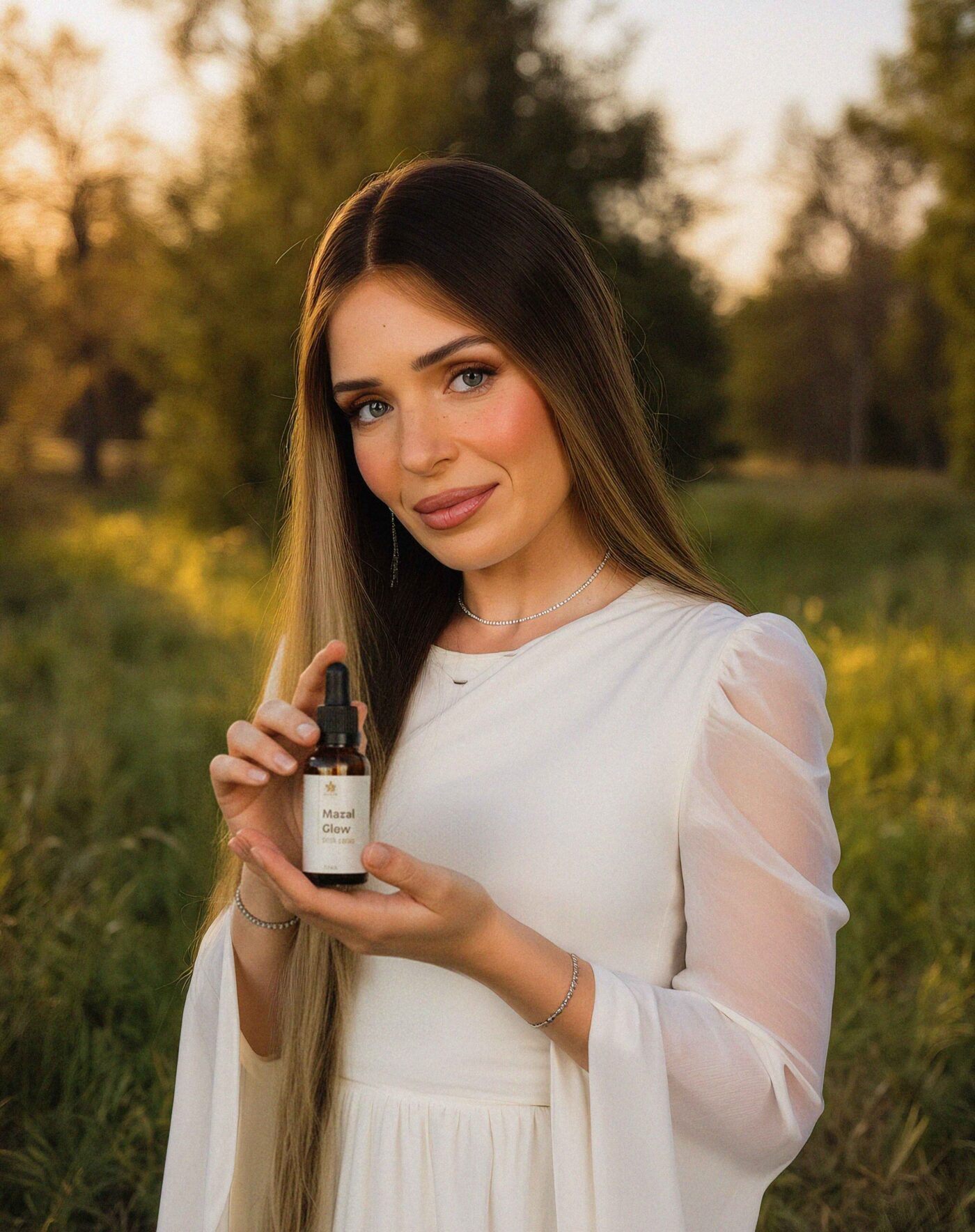 ⁦Mazal-Glow שמן פנים על בסיס שמנים אתרים⁩ – תמונה ⁦3⁩